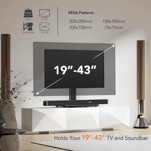 Vista 2 de Soporte universal para TV.