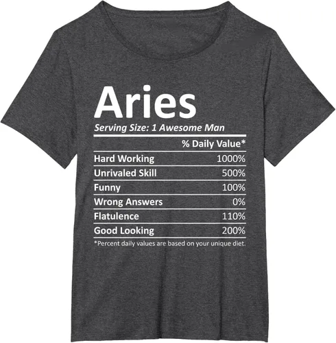 Vista 19 de ARIES Nutrition - Camiseta divertida de regalo con nombre personalizado para cumpleaños, Negro, S