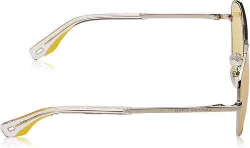 Vista 3 de Marc Jacobs Gafas de sol aviador para mujer color amarillo palespejo transparente talla única