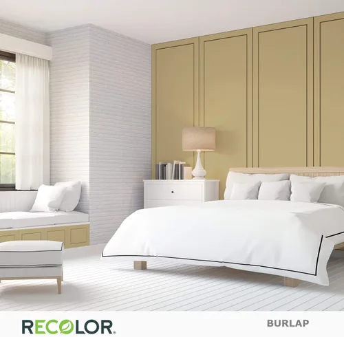 Vista 4 de RECOLOR Pintura de Látex Ecológica Premium para Interiores para Paredes, Muebles y Habitaciones con Acabado Cáscara de Huevo, 1 Cuarto de Galón