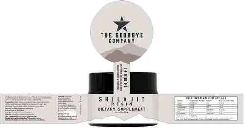 Vista 9 de The Goodbye Company Resina pura Shilajit – Orgánica con más de 85 oligoelementos y ácido fúlvico puro; para hombres y mujeres, impulso de energía