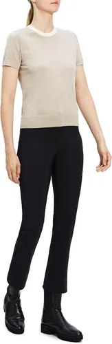 Vista 5 de Theory Camiseta básica de lana para mujer Trim