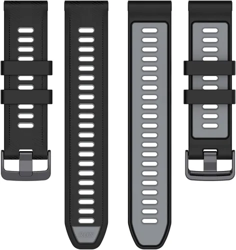 Vista 7 de Correa de reloj compatible con Garmin Forerunner 945/Forerunner 935, silicona suave deportiva Garmin 935/Fenix 5/Fenix 5 Plus, repuesto para Garmin