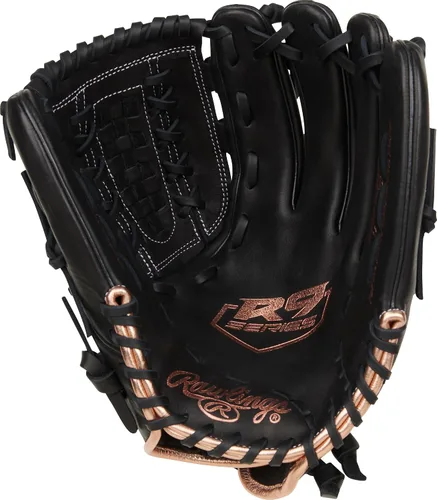 Vista 3 de Rawlings Guantes de sóftbol R9 Fastpitch Tamaños 11.5 a 13 pulgadas Múltiples estilos