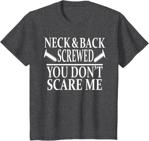 Vista 24 de Camiseta divertida para recuperación de cirugía de columna vertebral y cuello y espalda, Negro