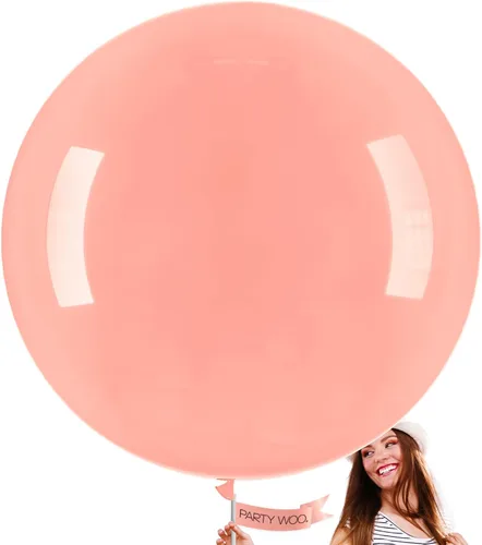 Vista 103 de PartyWoo Globos color nude, 50 globos bohemios de color albaricoque de 5 pulgadas, globos beige para guirnalda de globos o arco de globos como