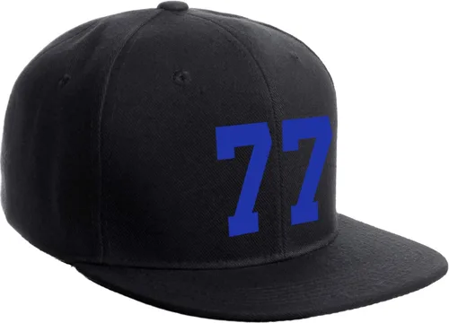 Vista 70 de Número de equipo modificado para requisitos particulares del jugador del color del sombrero del Snapback de la visera plana clásica de la visera