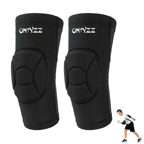 Vista 8 de ONTYZZ 1 par de coderas para niños, coderas, calentadores de brazos de baloncesto, manga protectora para disparos para fútbol, baloncesto, voleibol