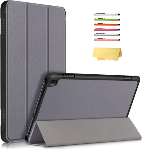 Vista 29 de Funda tipo folio para Amazon Kindle Fire HD 8 y Fire HD 8 Plus (se adapta tanto a 12ª/10ª generación, 2022/2020) con soporte inteligente de piel