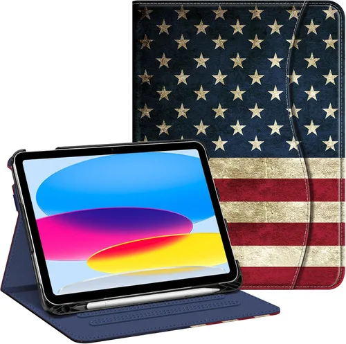 Vista 41 de Fintie Funda tipo libro para iPad (A16) de 11ª generación de 11 pulgadas Negro