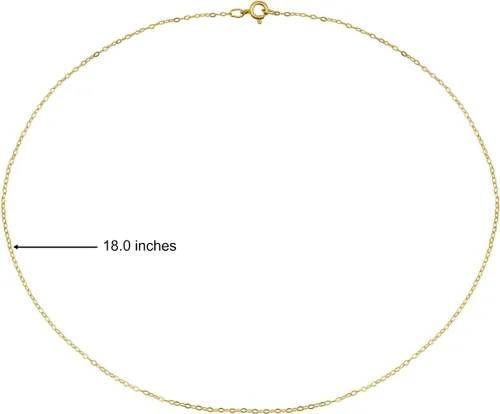 Vista 59 de Hoops & Loops Collar de plata de ley 925 de 0.035 in de fino y delicado collar de cadena de cable para mujeres, adolescentes, niñas, hombres, 16