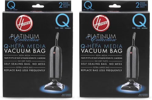 Vista 5 de Hoover AH10000 Platinum Type-Q HEPA Bolsa de vacío, cinco paquetes de 2