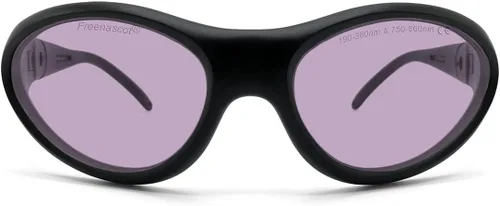 Vista 8 de FreeMascot OD 5+ 190nm-380nm/750nm-860nm longitud de onda violeta y láser infrarrojo gafas de seguridad