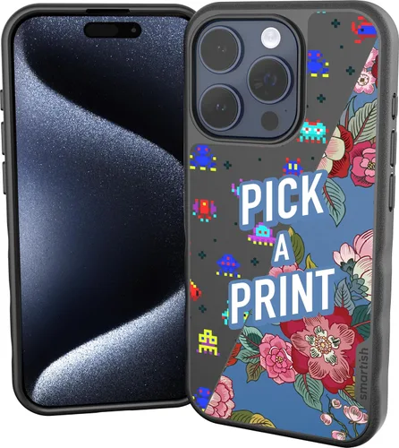 Vista 34 de Smartish® Funda delgada para iPhone 13 Pro - Gripmunk - [ligera + protectora] Funda de agarre fina - Black Tie Affair