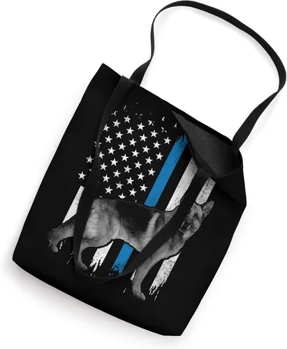 Vista 2 de Thin Blue Line K9 - Bolsa de mano para perro de policía de pastor alemán