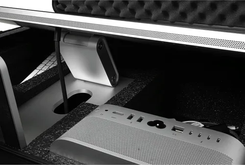 Vista 4 de Case Club Funda impermeable con ruedas para Apple Studio Display y Mac