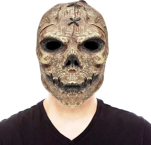Vista 9 de Máscara de calavera de cabeza completa, disfraz de látex espeluznante