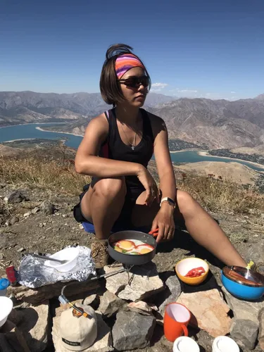 Vista 7 de Fire-Maple Feast - Juego de 4 utensilios de cocina para acampar al aire libre con ollas, hervidor, cacerolas y espátula para senderismo, pesca