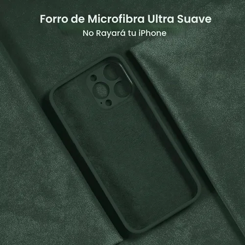 Vista 5 de FireNova Funda diseñada para iPhone 15 Pro Max, Funda de Teléfono de Silicona Mejorada [Protección de Cámara] con [2 Protectores de Pantalla], Forro
