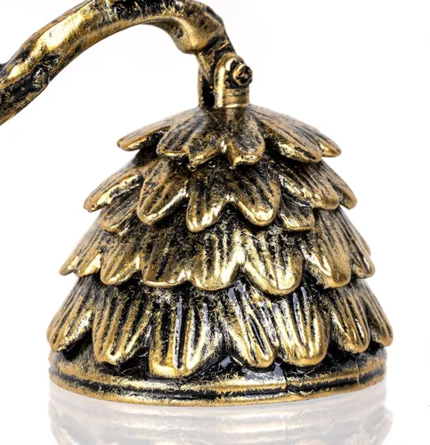 Vista 4 de We Moment Snuffer de velas, extintor de velas con mango largo, apagador de llama de mecha de estilo retro para apagar la llama de la vela