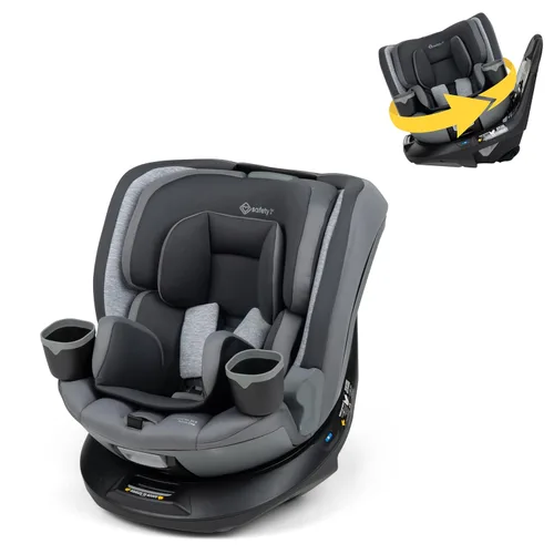 Vista 13 de Safety 1st Turn and Go 360 DLX Asiento de Auto Convertible Todo en Uno Giratorio, Sand Bucket