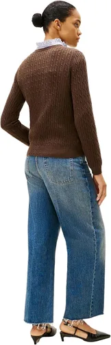 Vista 5 de Tommy Hilfiger Suéter de ajuste clásico para mujer