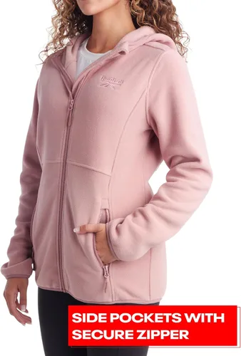 Vista 4 de Reebok Chaqueta de mujer - Chaqueta de forro polar - Abrigo ligero para mujer (S-XL)