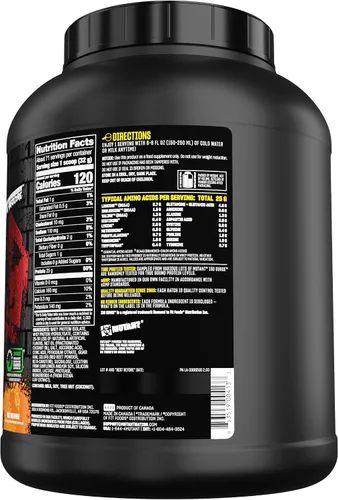 Vista 6 de Mutant ISO Surge Polvo de Proteína de Suero Aislado Actúa Rápido para Ayudar a Recuperar, Construir Músculo, Masa y Fuerza