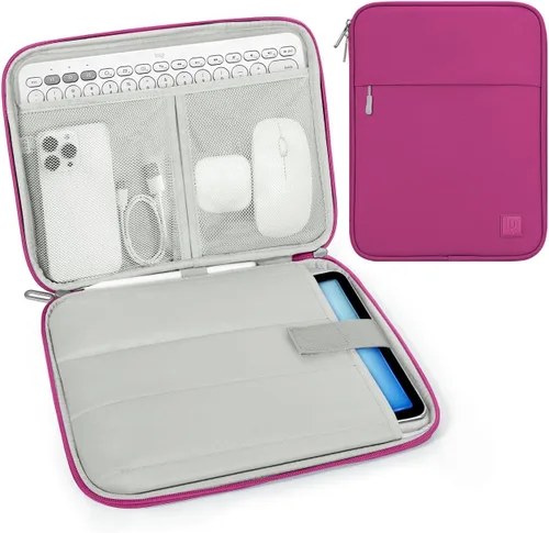 Vista 16 de Dadanism Funda acolchada para tablet de 8-9 pulgadas para iPad mini 7ª/6ª 8.3 pulgadas 2024/2021, iPad mini 5/4/3/2/1 7.9 pulgadas, Galaxy Tab A9