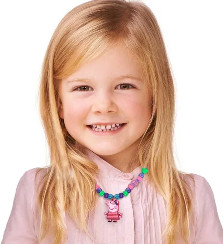 Vista 7 de Tara Toys - Juego de actividades para hacer collar de Peppa
