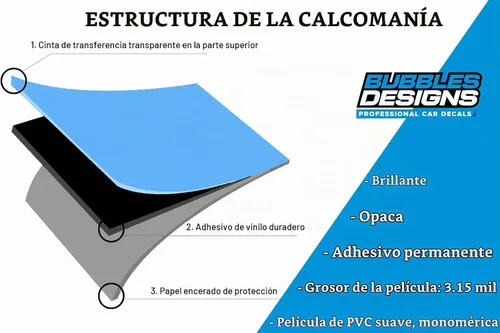 Vista 7 de Bubbles Designs Adhesivos de rayas de montaña Compatibles con Ford F150 de todas las generaciones (2900B) - Vinilo negro con acabado metálico
