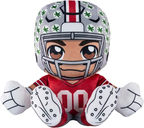 Vista 19 de Bleacher Creatures Alabama Crimson Tide Kuricha - Peluche de fútbol sentado de 8 pulgadas, suave inspirado en Chibi