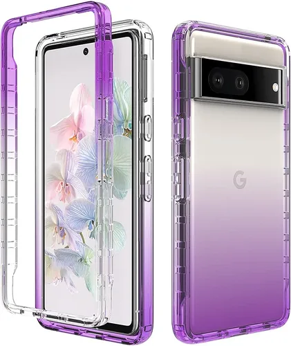 Vista 194 de Pzwoxukhov Funda para Xiaomi Poco M3 M2010J19CG M2010J19CI Caso, alta transparencia, color degradado, funda de absorción de impactos anticaída