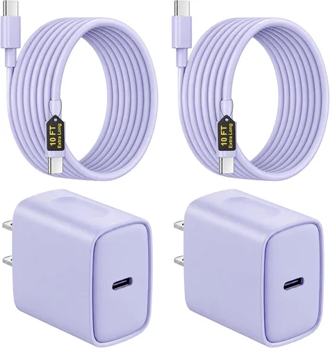 Vista 20 de Cargador USB C de carga rápida para iPhone 18 17 16 15 Negro