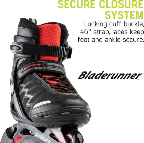 Vista 2 de Bladerunner by Rollerblade Advantage Pro XT Men's Adult Fitness Inline Skate