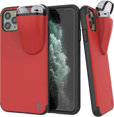 Vista 8 de Punkcase Funda para iPhone 11 Pro Max (serie TopPods) Funda delgada y duradera 2 en 1 diseñada para iPhone 11 Pro Max (6.5 pulgadas) Protege tu