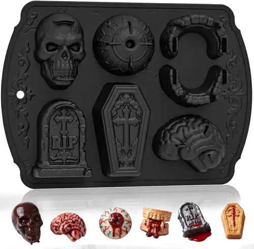 Vista 14 de HKNMTT Moldes de Silicona Mini Forma Redonda, 468 Cavidades Bandeja de Horneado de Pequeñas Semi Esferas Moldes para Golosinas para Perros y Dulces