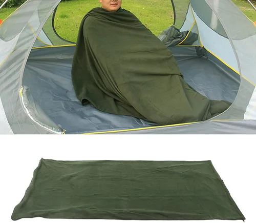 Vista 4 de Sacos de dormir, saco de dormir para camping, saco de dormir cálido al aire libre, saco de dormir ligero y compacto, adecuado para camping