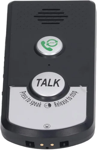 Vista 9 de Timbre de intercomunicación de voz de 2 vías, Walkie Talkie portátil de dos vías que funciona a 3,280.8 ft, sistema de intercomunicación portátil