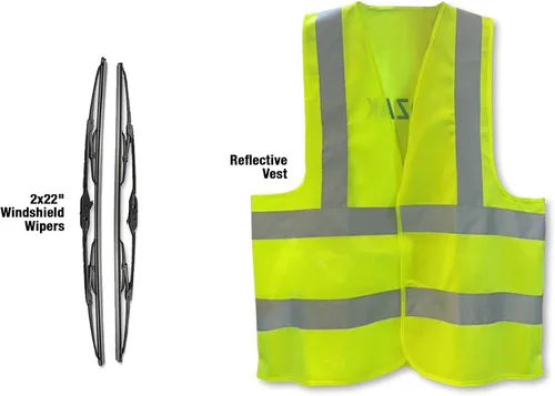 Vista 5 de Kozak Cubierta de parachoques inferior compatible con el logotipo Kenworth T680 Next Gen 2022 2023+ Plus, limpiaparabrisas de 2 x 22 pulgadas