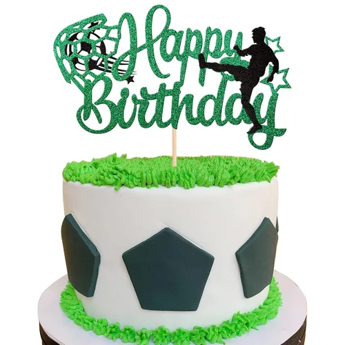 Vista 10 de 24 piezas de decoración de hockey para cupcakes, jugadores de hockey con purpurina negra, para cupcakes, hockey sobre hielo, temática deportiva
