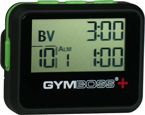 Vista 9 de Gymboss Temporizador de intervalos Plus y cronómetro (violeta/rosa)