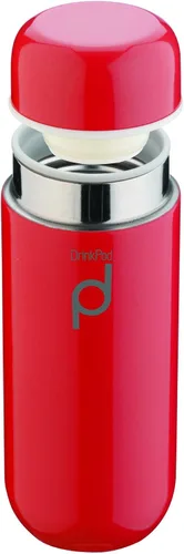 Vista 14 de Drinkpod Grunwerg - Botella de cápsula aislada al vacío, acero inoxidable, azul, 6.8 fl oz