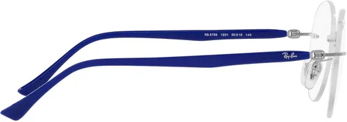 Vista 4 de Ray-Ban Rx8768 Titanium Round Prescription Eyeglass Frames