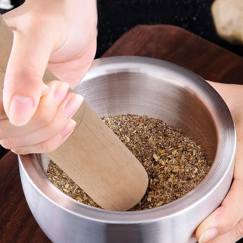 Vista 4 de DOITOOL Muddler de madera para cócteles de 6.8 pulgadas – Herramienta profesional de madera para bebidas de frutas Mojitos – Bartender Mashing Stick
