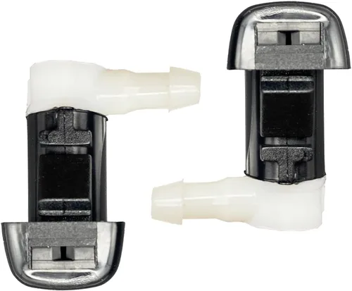 Vista 5 de Cheriezing Kit de 2 boquillas para limpiaparabrisas compatible con 2013-2016 Dart # 68081370AB
