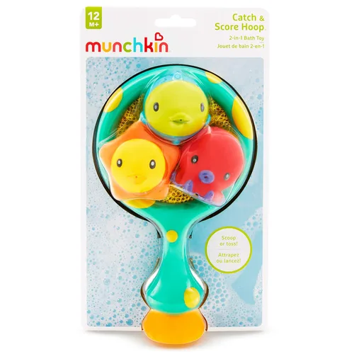 Vista 6 de Munchkin® Catch & Score Hoop™ - Juguete de baño para bebés y niños pequeños