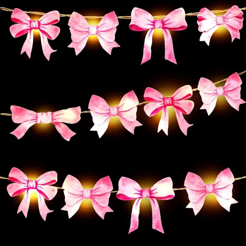Vista 10 de VIHOSE - Guirnalda de 20 luces LED para cupcakes, 10 pies, funciona