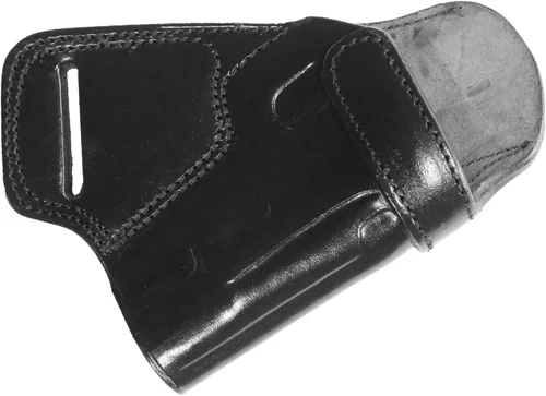 Vista 17 de YT HOBBY Funda de Pistola de Cuero Artesanal Premium SOB (Small of Back)