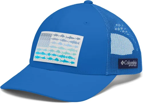 Vista 5 de Unisex Adult PFG Fish Flag Mesh Snap Back Mid